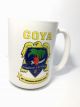 15 oz White Ceramic Coffee Mug